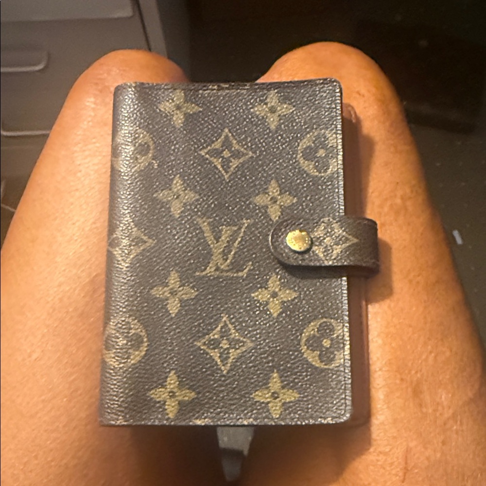 Louis Vuitton Monogram Wallet - Black and Gold